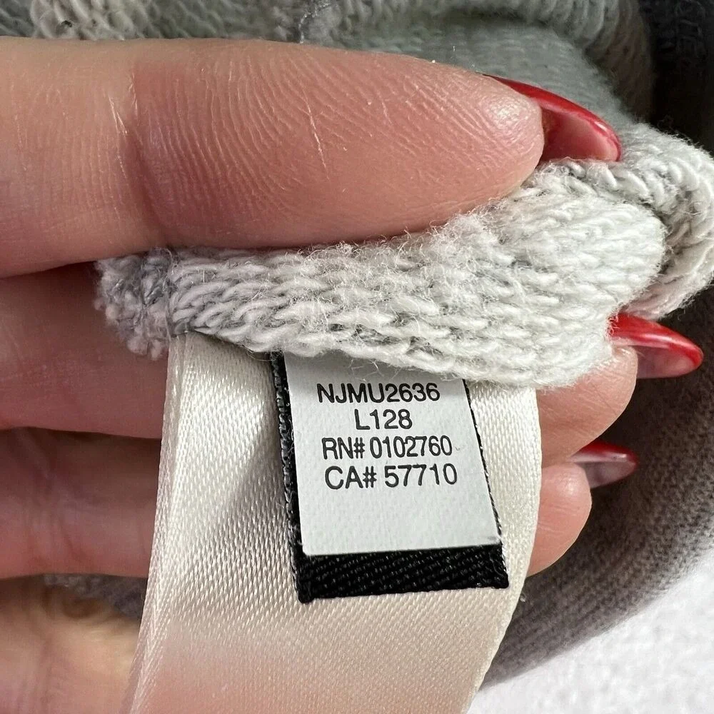 Kate‎ Spade x Darcel Size XS Women's Pink Donut Graphic Sweatshirt Boatneck Grey